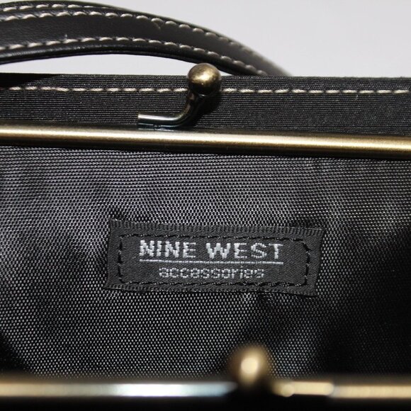 Nine West Black Suede Wristlet - Picture 3 of 15